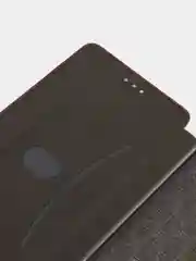 Багровый чехол-книжка для Xiaomi Redmi Note 11 5G (китайская версия), Poco M4 Pro 5G