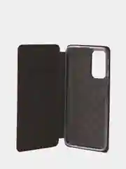 Багровый чехол-книжка для Xiaomi Redmi Note 11 5G (китайская версия), Poco M4 Pro 5G