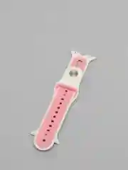 Розовый силиконовый ремешок для Apple Watch 38 мм. (3/4/5 поколения)