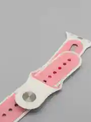 Розовый силиконовый ремешок для Apple Watch 38 мм. (3/4/5 поколения)