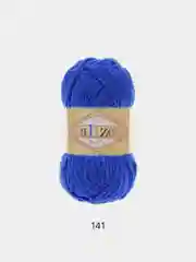 Синий пряжа плюшевая Alize Softy 100% Микрополиэстер 50г 115м (Ализе софти велюровая)