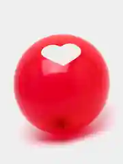Бордовый воздушный шар латексный Я тебя люблю