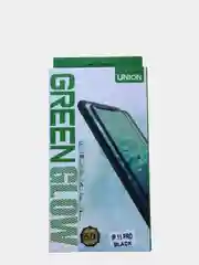 Защитное стекло Black Green Glow UNION для iPhone 11 / 11 Pro