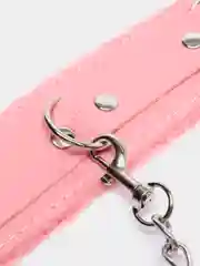 Конфетный мягкие наручники для БДСМ