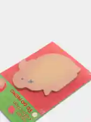 Коралловый бумага для заметок "Зверушки"