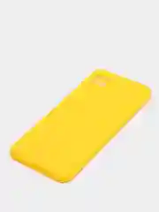 Желтый чехол на Samsung Galaxy A22s 5G, A22 5G, силиконовый, цветной, матовый