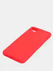 Красный чехол на Samsung Galaxy A22s 5G, A22 5G, силиконовый, цветной, матовый