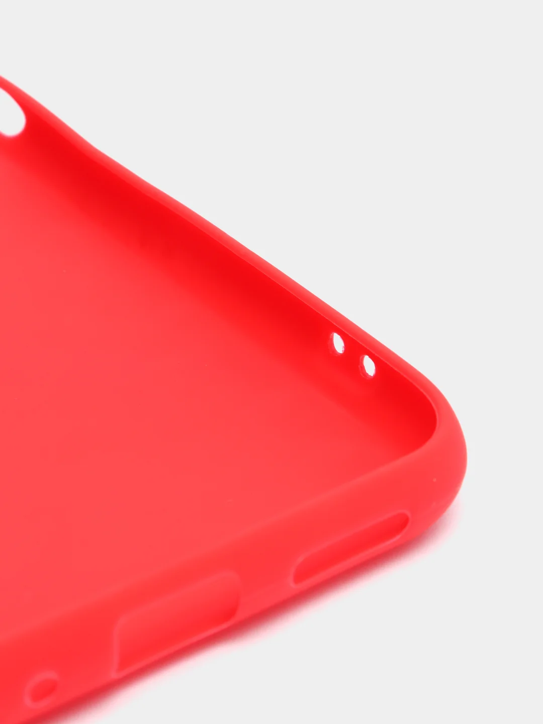 Красный чехол на Samsung Galaxy A22s 5G, A22 5G, силиконовый, цветной, матовый