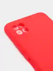 Красный чехол на Samsung Galaxy A22s 5G, A22 5G, силиконовый, цветной, матовый