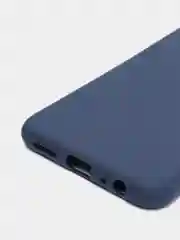 Синий чехол на Samsung Galaxy A22s 5G, A22 5G, силиконовый, цветной, матовый