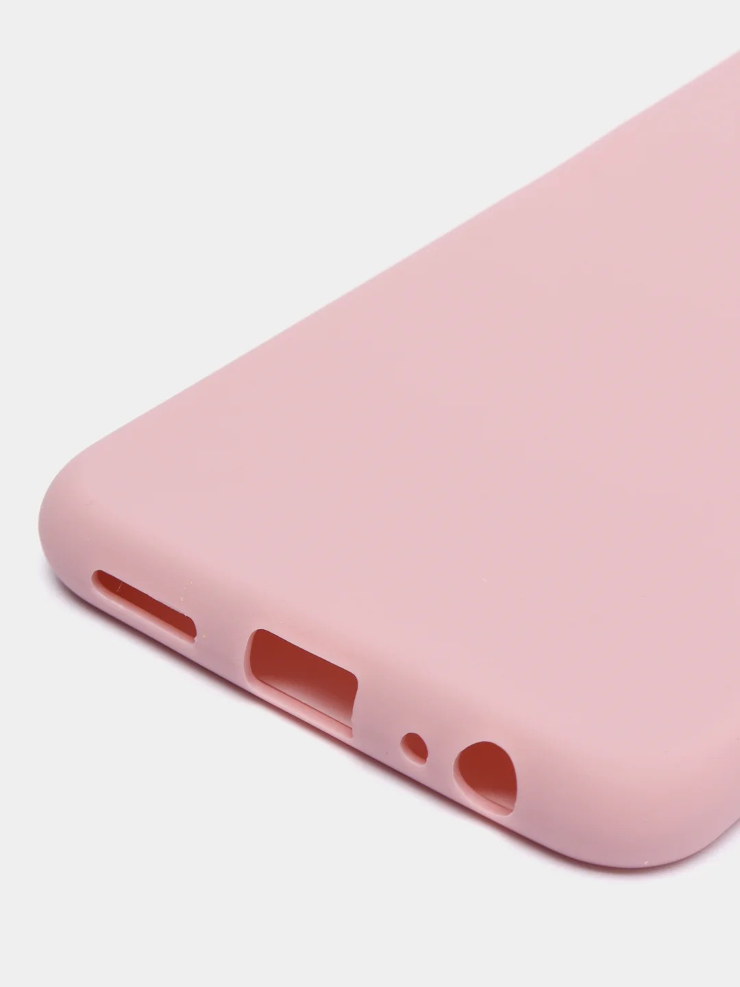 Коралловый меланж чехол на Samsung Galaxy A22s 5G, A22 5G, силиконовый, цветной, матовый