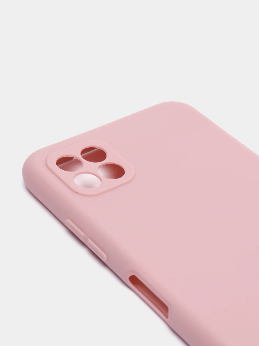Коралловый меланж чехол на Samsung Galaxy A22s 5G, A22 5G, силиконовый, цветной, матовый