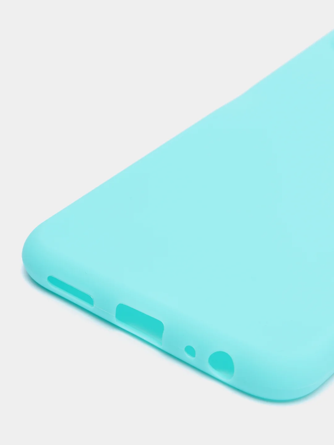 Бирюзовый чехол на Samsung Galaxy A22s 5G, A22 5G, силиконовый, цветной, матовый