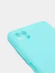 Бирюзовый чехол на Samsung Galaxy A22s 5G, A22 5G, силиконовый, цветной, матовый