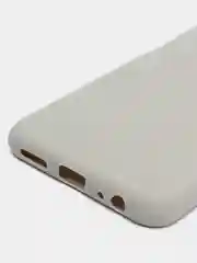Серый чехол на Samsung Galaxy A22s 5G, A22 5G, силиконовый, цветной, матовый