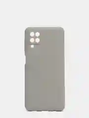 Серый чехол цветной матовый на Samsung Galaxy A12 / Samsung Galaxy M12