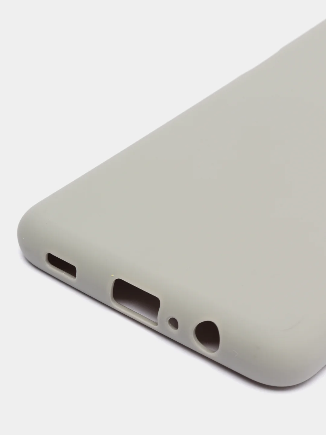 Серый чехол цветной матовый на Samsung Galaxy A12 / Samsung Galaxy M12