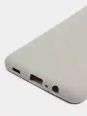 Серый чехол цветной матовый на Samsung Galaxy A12 / Samsung Galaxy M12
