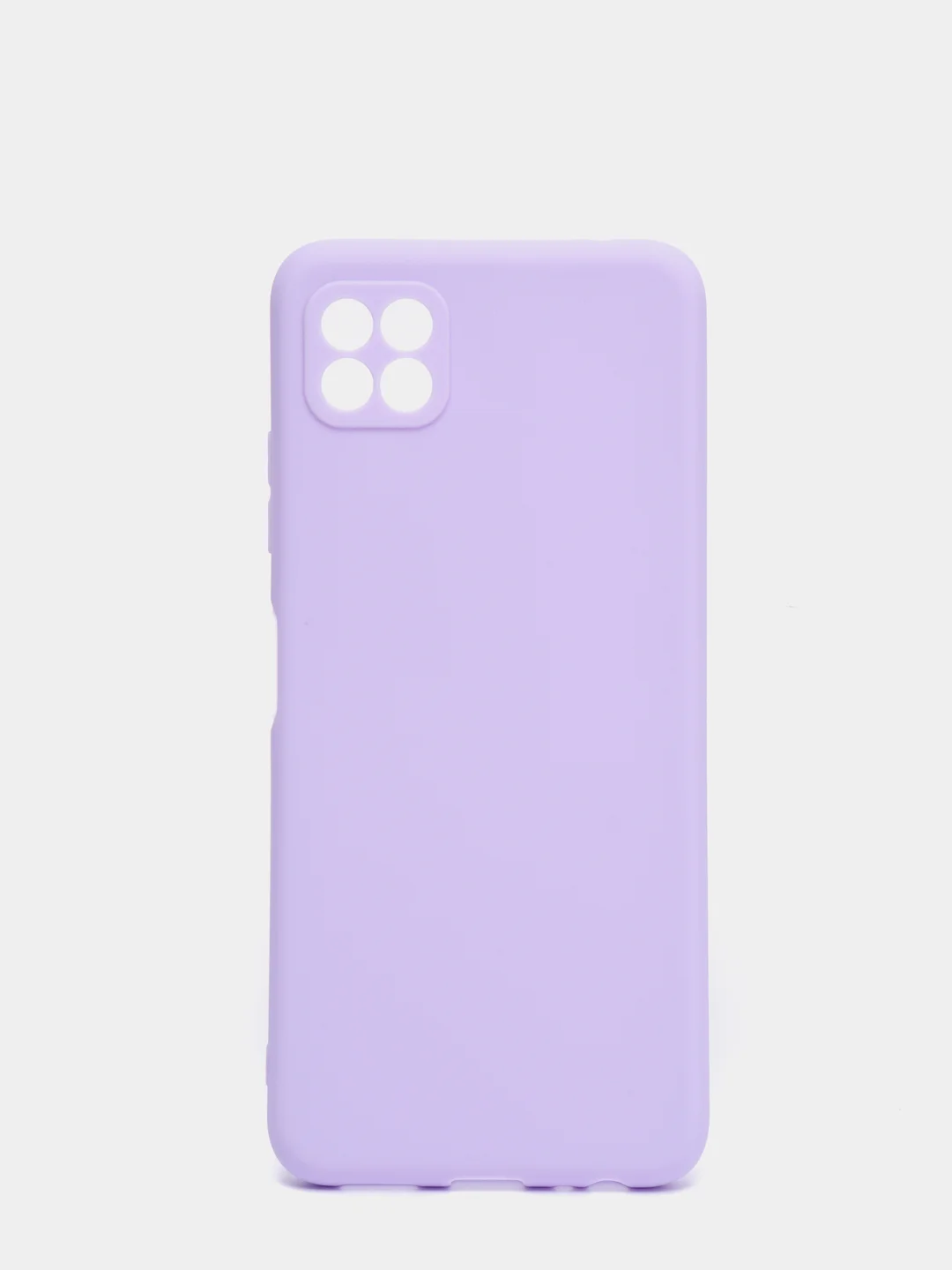 Сиреневый чехол на Samsung Galaxy A22s 5G, A22 5G, силиконовый, цветной, матовый