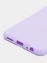 Сиреневый чехол на Samsung Galaxy A22s 5G, A22 5G, силиконовый, цветной, матовый