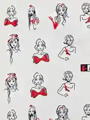 Фуксия слайдеры для дизайна ногтей