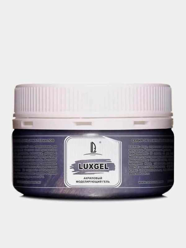 Гель Luxart Gel серебро 80 мл