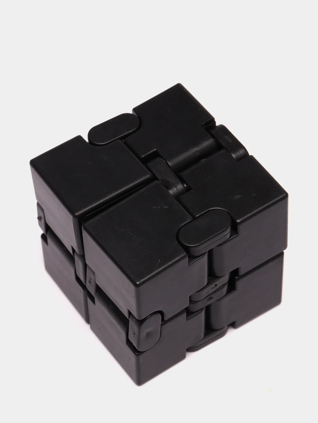 Хром кубик-антистресс Infinity Cube (инфинити куб) игрушка-трансформер бесконечный конструктор