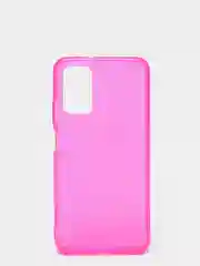 Фуксия чехол Xiaomi Redmi 9T / Poco M3, Сяоми Редми 9Т, прозрачный плотный неоновый с оттенком