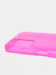 Фуксия чехол Xiaomi Redmi 9T / Poco M3, Сяоми Редми 9Т, прозрачный плотный неоновый с оттенком