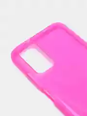 Фуксия чехол Xiaomi Redmi 9T / Poco M3, Сяоми Редми 9Т, прозрачный плотный неоновый с оттенком