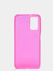 Фуксия чехол Xiaomi Redmi 9T / Poco M3, Сяоми Редми 9Т, прозрачный плотный неоновый с оттенком