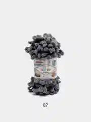 Тёмно-серый пряжа Турция "Alize PUFFY"