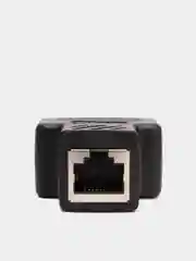 Бежевый переходник разветвитель / сплиттер сетевой RJ45/2*RJ45
