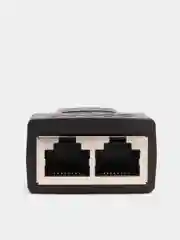 Бежевый переходник разветвитель / сплиттер сетевой RJ45/2*RJ45