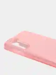 Розовый чехол Samsung Galaxy S21 FE, Самсунг Галакси С21 ФЕ блестящий