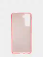Розовый чехол Samsung Galaxy S21 FE, Самсунг Галакси С21 ФЕ блестящий