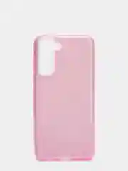 Сиреневый чехол Samsung Galaxy S21 FE, Самсунг Галакси С21 ФЕ блестящий