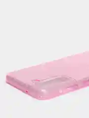 Сиреневый чехол Samsung Galaxy S21 FE, Самсунг Галакси С21 ФЕ блестящий