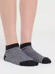 Черный женские носки с рыбками