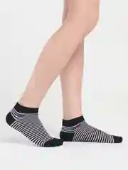 Черный женские носки с рыбками