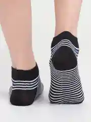 Черный женские носки с рыбками