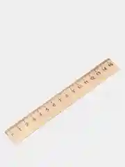 Линейка деревянная, 15-25 см