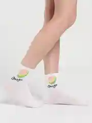 Лайм женские носки с фруктами