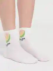 Лайм женские носки с фруктами