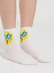 Белый женские носки