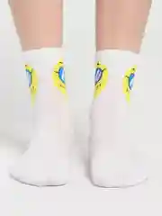 Белый женские носки