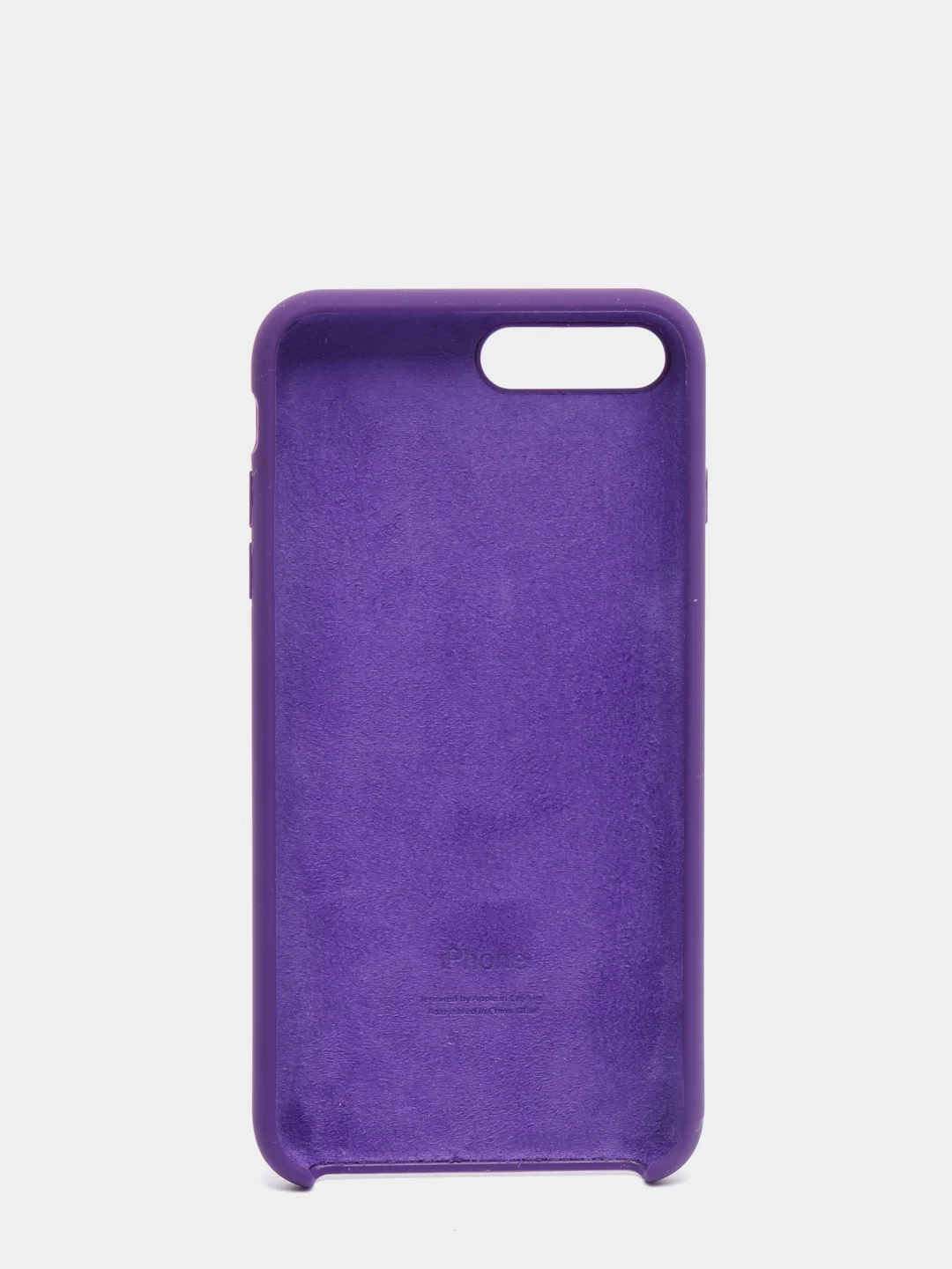 Фиолетовый силиконовый чехол для iPhone 7/8 Plus