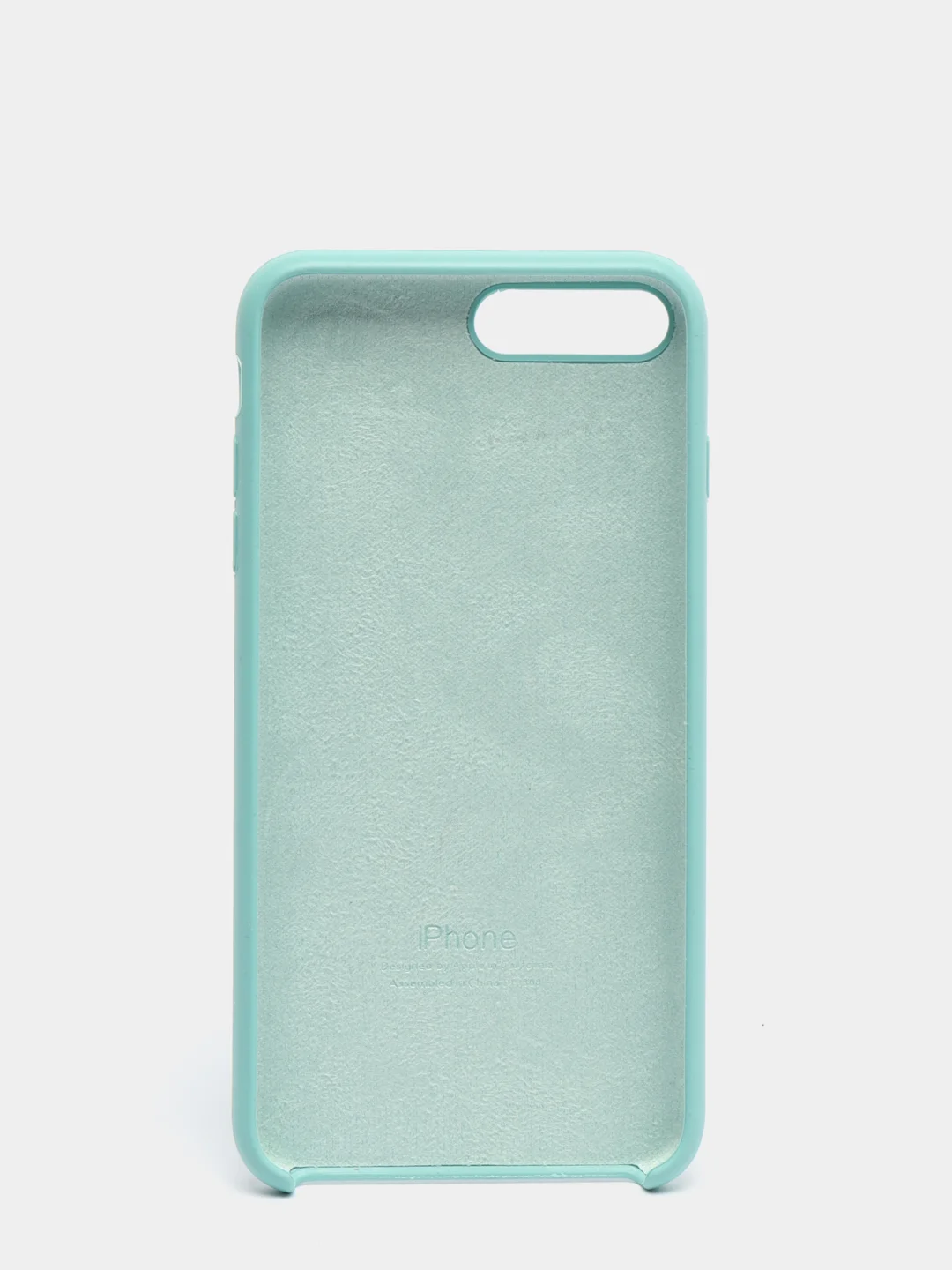 Бирюзовый силиконовый чехол для iPhone 7/8 Plus