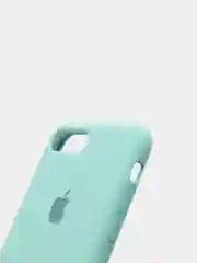 Бирюзовый силиконовый чехол для iPhone 7/8 Plus