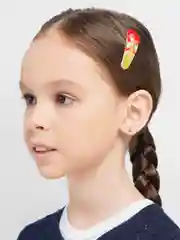 Красный детские заколки для волос